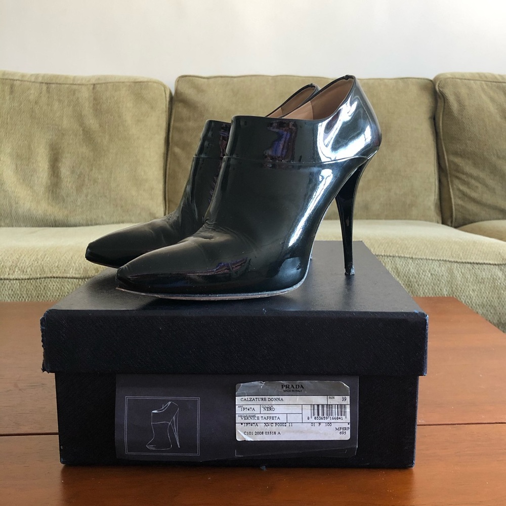 Prada Patent Leather Boot - Picture 2 of 7